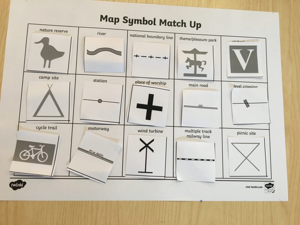 Year One S Map Skills Hillside Primary School Baddeley Green Staffordshire