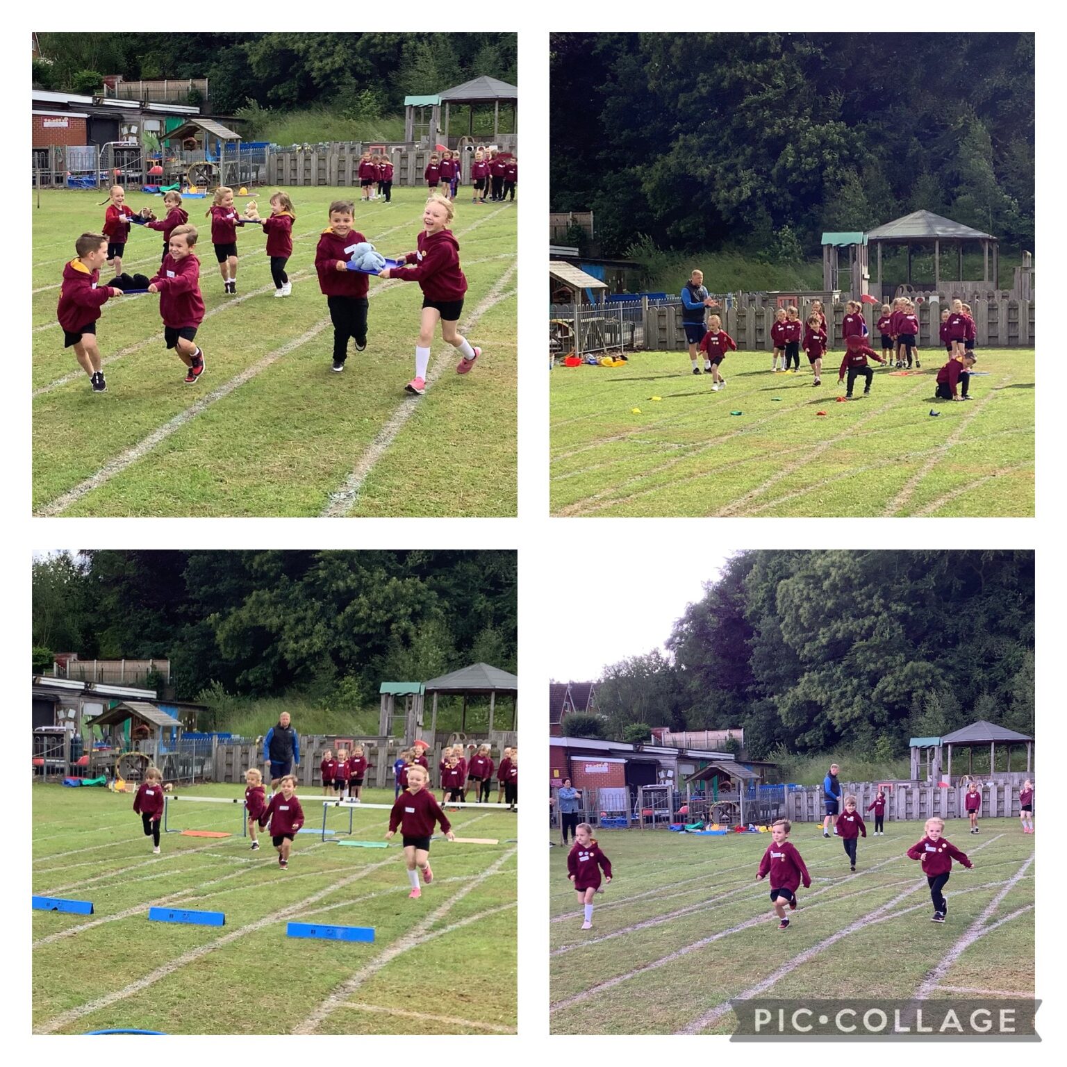 Receptions Sports Day Hillside Primary School Baddeley Green Staffordshire 4528